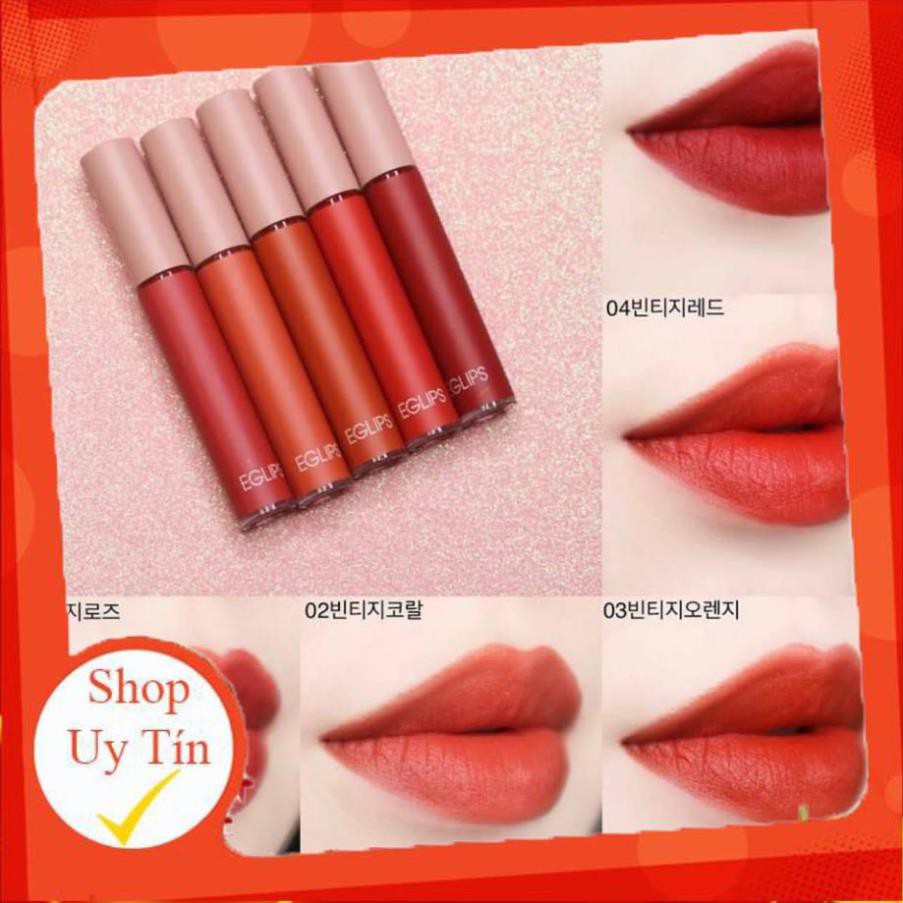 [CHÍNH HÃNG] - Son Kem Eglips Velvet Fit Tint | BigBuy360 - bigbuy360.vn