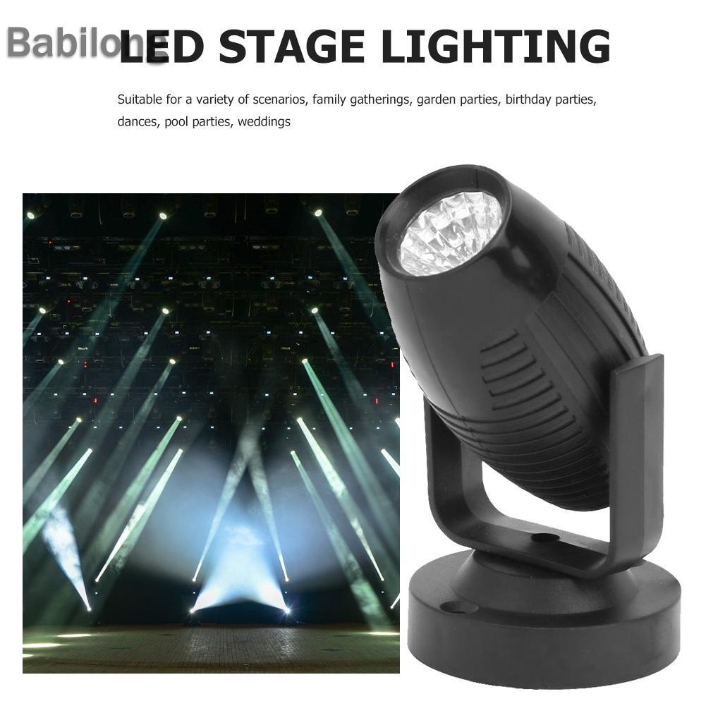 Đèn Led sân khấu 85-265V xoay 360 độ hình vỏ sò
