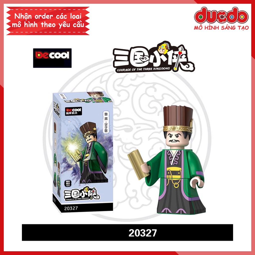 DCOOL 2030E 20325 - 20330 Minifigures các nhân vật tướng TAM QUỐC mới - Đồ chơi Lắp ghép Xếp hình Mô hình Mini