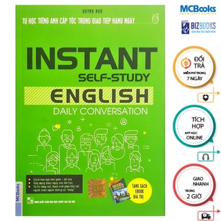 Sách - Tự học tiếng Anh cấp tốc trong giao tiếp hàng ngày Mcbooks
