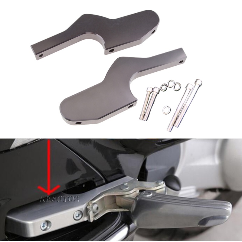 Phụ Kiện Nối Dài Bàn Đạp Kesoto2 Màu Đen Chuyên Dụng Cho Xe Vespa GTS 125ie