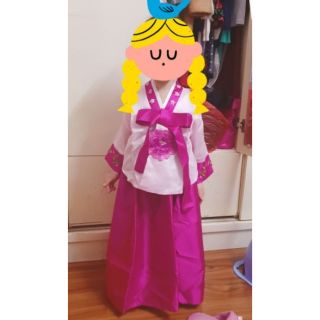 [NEW] Hot !!!! Hàng thiết kế bộ hanbok bé gái mới 100% hàng cao cấp