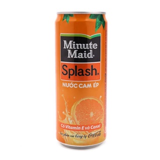 Nước cam ép nguyên tép Minute Maid Splash 330ml