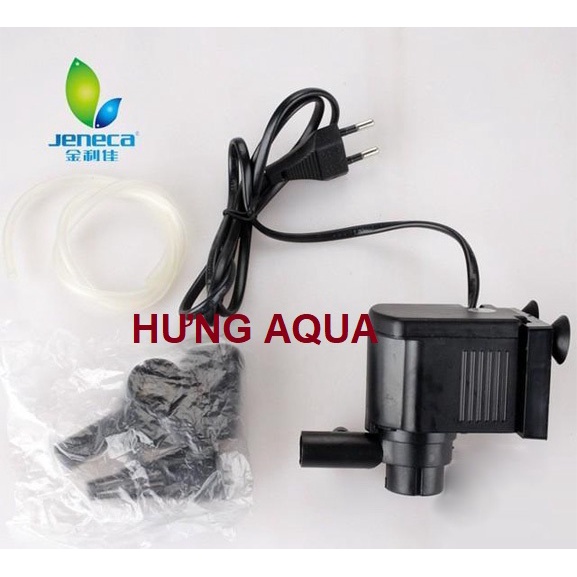 Bơm bể cá mini - bơm lọc hồ cá, máy bơm bể thủy sinh RS-705/ PF-9101 15W 3 tác dụng: bơm, lọc và sục khí oxy, chạy êm