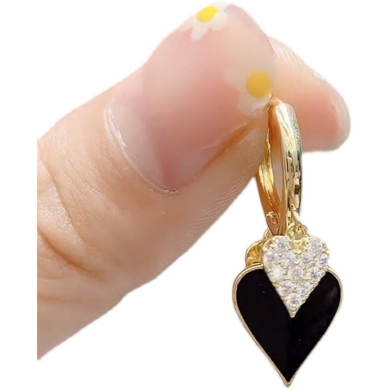 Khuyên Tai Trái Tim Đa Năng Thanh Lịch Hàn Quốc