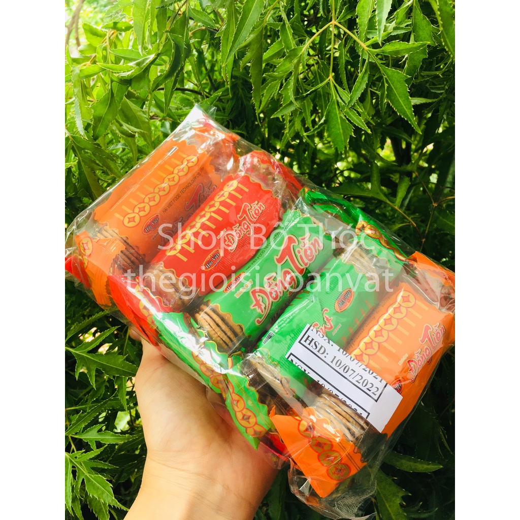 Bánh quy đồng tiền Hải Việt (1 gói lẻ) | BigBuy360 - bigbuy360.vn