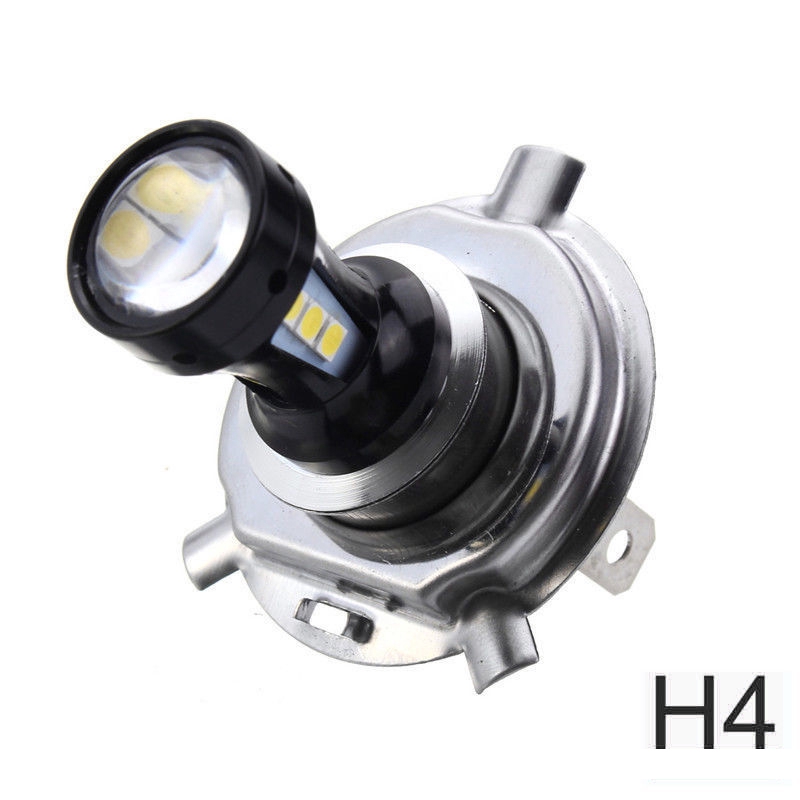 Đèn pha xe máy H4 18SMD 3030 12V ánh sáng trắng 5000LM | BigBuy360 - bigbuy360.vn