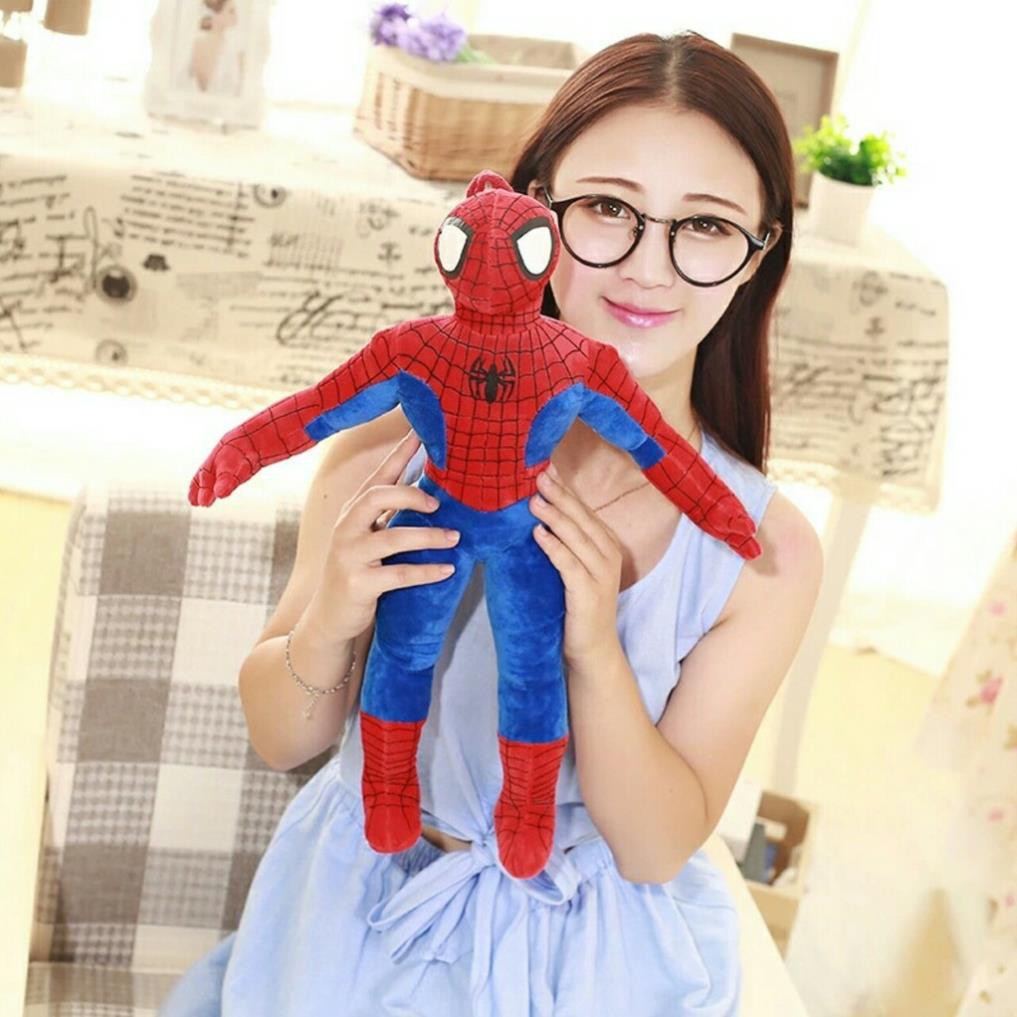 Gấu bông gối ôm siêu nhân người nhện đủ size MBTHAI01