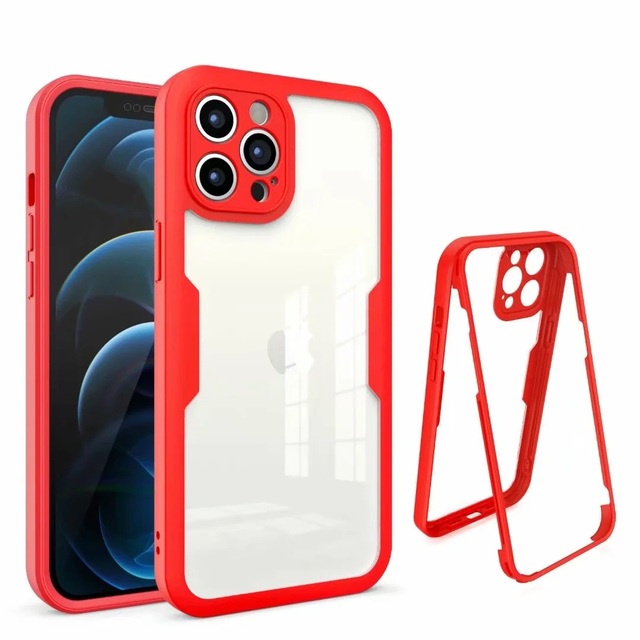 Ốp Điện Thoại Chống Sốc Bảo Vệ Toàn Diện 360 Độ Cho iPhone 13 11 12 Pro Max