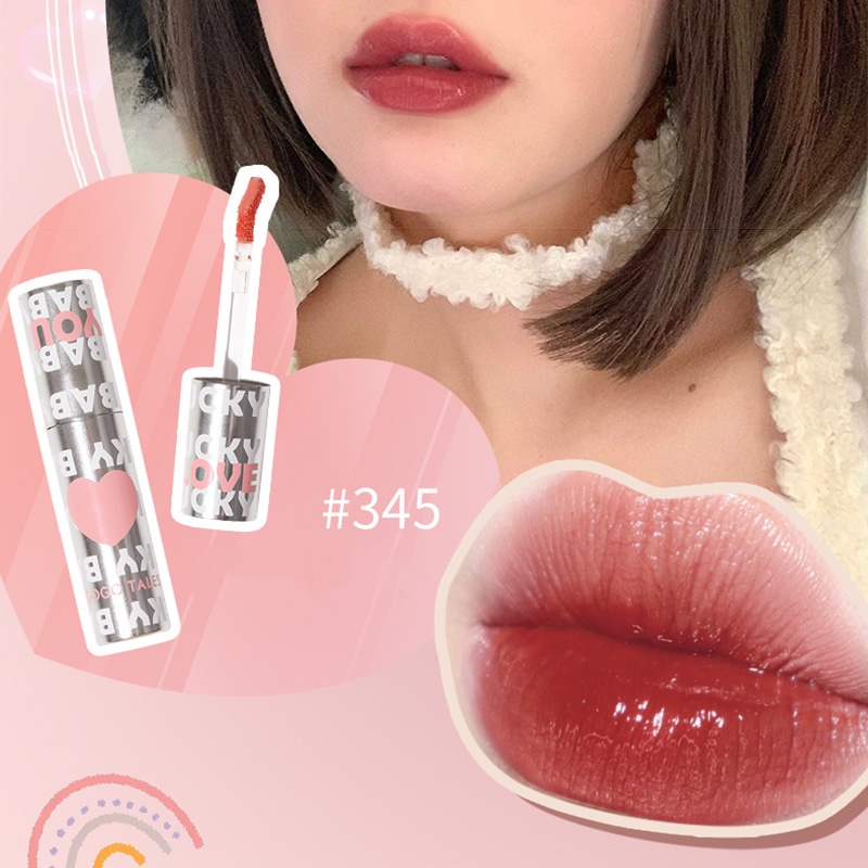 Son Kem Lì GOGO TALES Pink Rippling Water Lip Gloss