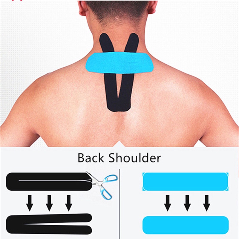Băng Dán Cơ Thể Thao Cao Cấp Kinesiology Tape Băng Dán Thể Thao Bóng đá Hỗ Trợ Chống Chấn Thương