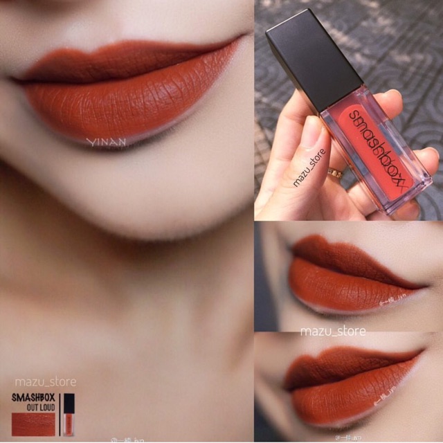 Son kem lì Smashbox Always On Liquid Lipstick đủ bill