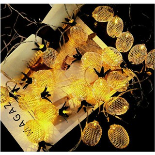 Đèn trang trí hình trái cây lưới -