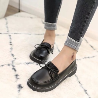 Giày bệt nơ ulzzang