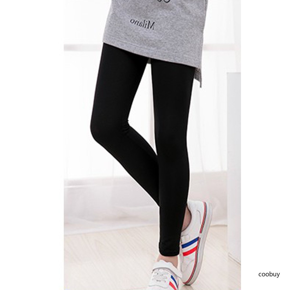 Rẻ quần legging dài bé gái chất zip từ thoải mái độ đàn hồi