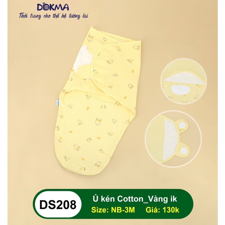 Ủ kén cotton Dokma DS208 (Nb-3 tháng) mỏng