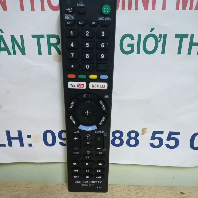 Remote điều khiển tivi thông minh Sony RM-L1370. Bảo hành 24 tháng.