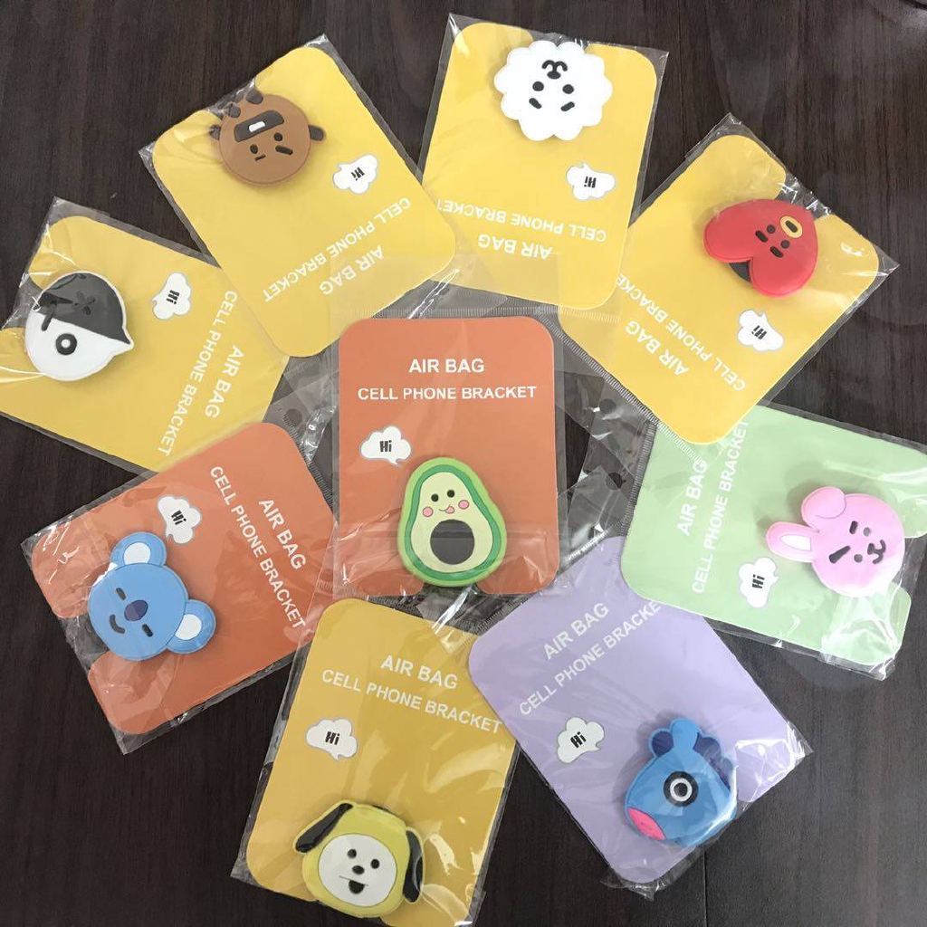 Giá đỡ điện thoại hình thú BT21 đa năng siêu dễ thương | BigBuy360 - bigbuy360.vn