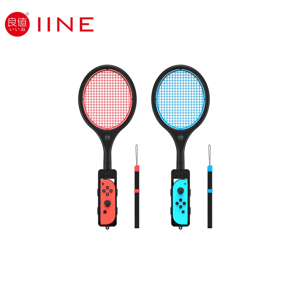 Vợt tennis/ cầu lông IINE Nintendo GEN2 màu đỏ + xanh dương