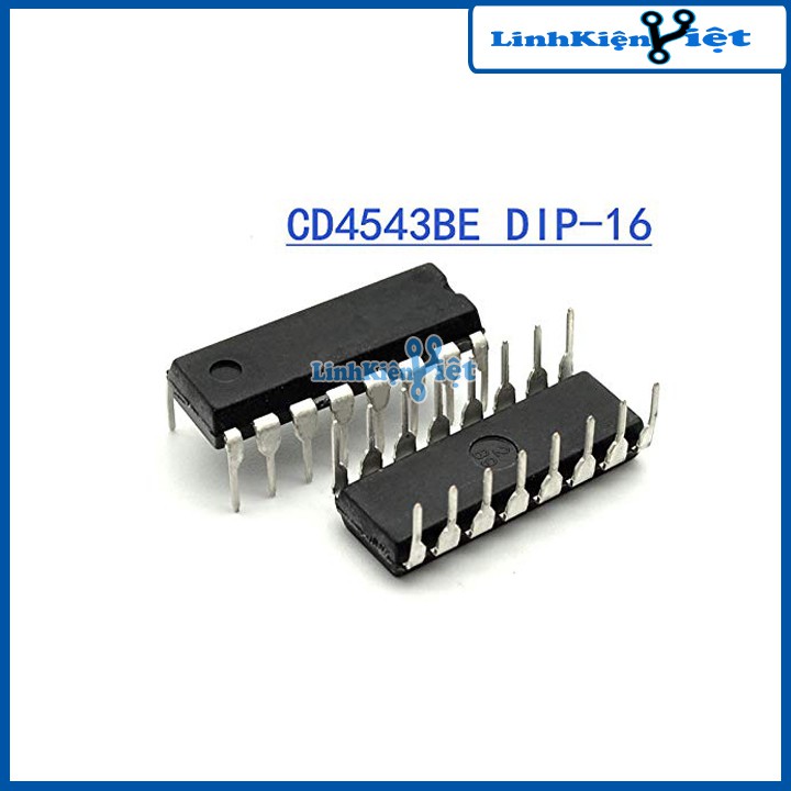 IC Chức Năng CD4543 16P