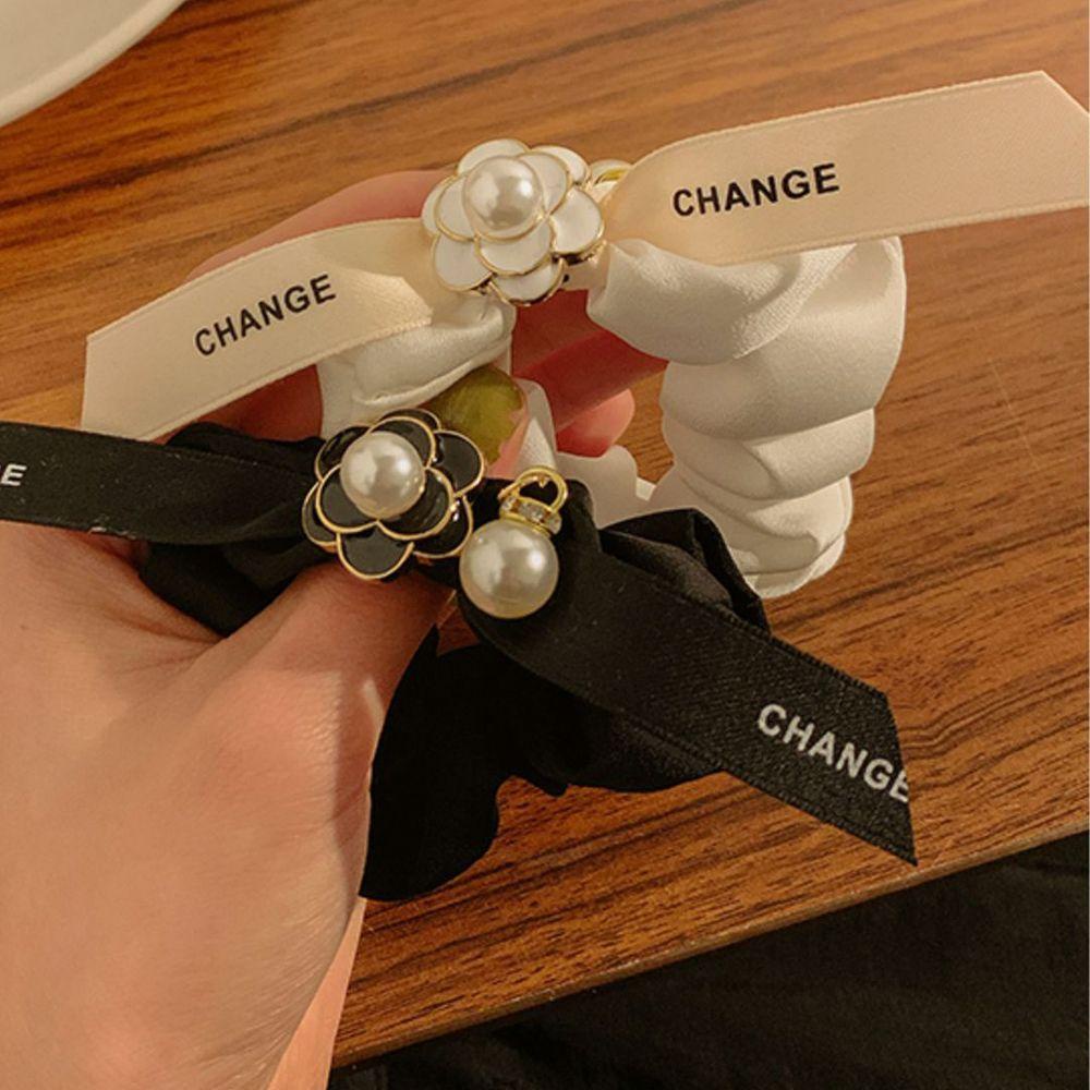 JARRED Dây Cột Tóc Đính Nơ Phong Cách Hàn Quốc Ngọt Ngào