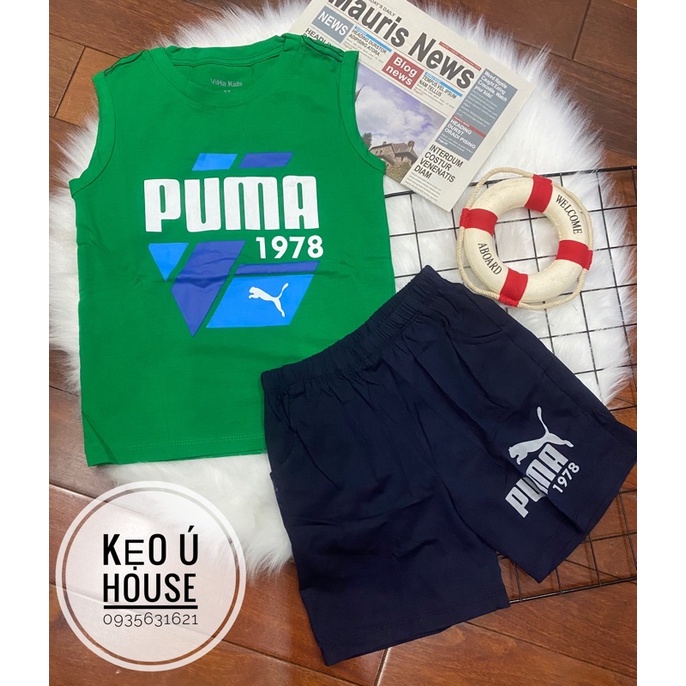 (10-25kg) Bộ sát nách bé trai chất đẹp ViHa kids