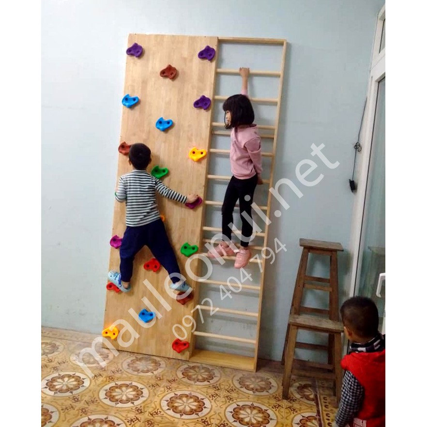 Phụ kiện xà đu đa năng - mấu leo núi, vách leo núi