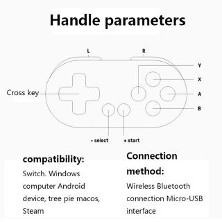 Tay Cầm Chơi Game Bluetooth Không Dây 8bitdo Zero 2 Cho Nintendo Switch Ns Windows Macos