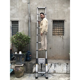 Thang rút nhôm đơn 5m