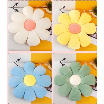 Đệm ngồi bông hoa gối ngồi cute dễ thương 35-40cm