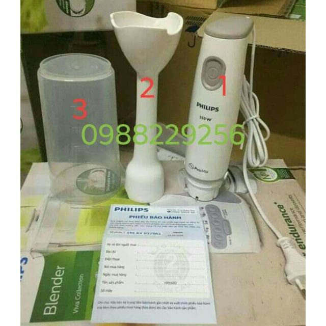 Phụ kiện máy xay cầm tay Philip HR2531/ 2533/2534/2537