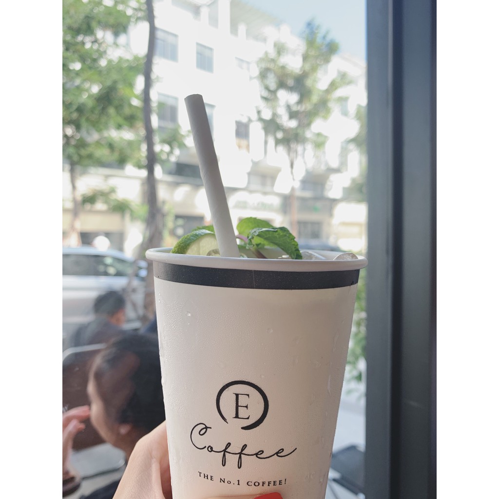 thùng 3000 ống hút giấy cao cấp Clean Paper Straw