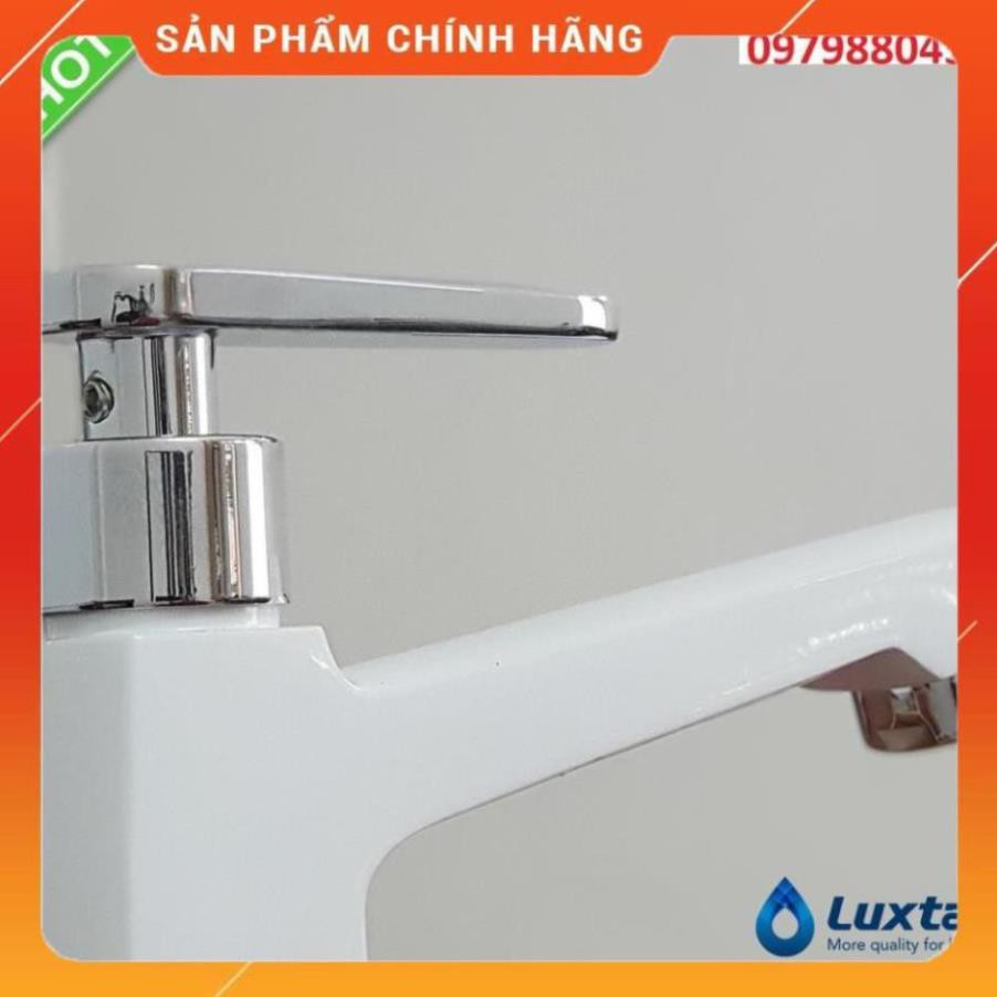 Vòi lavabo rửa mặt Cao cấp gật gù Luxta L1114WT3, bảo hành 03 năm