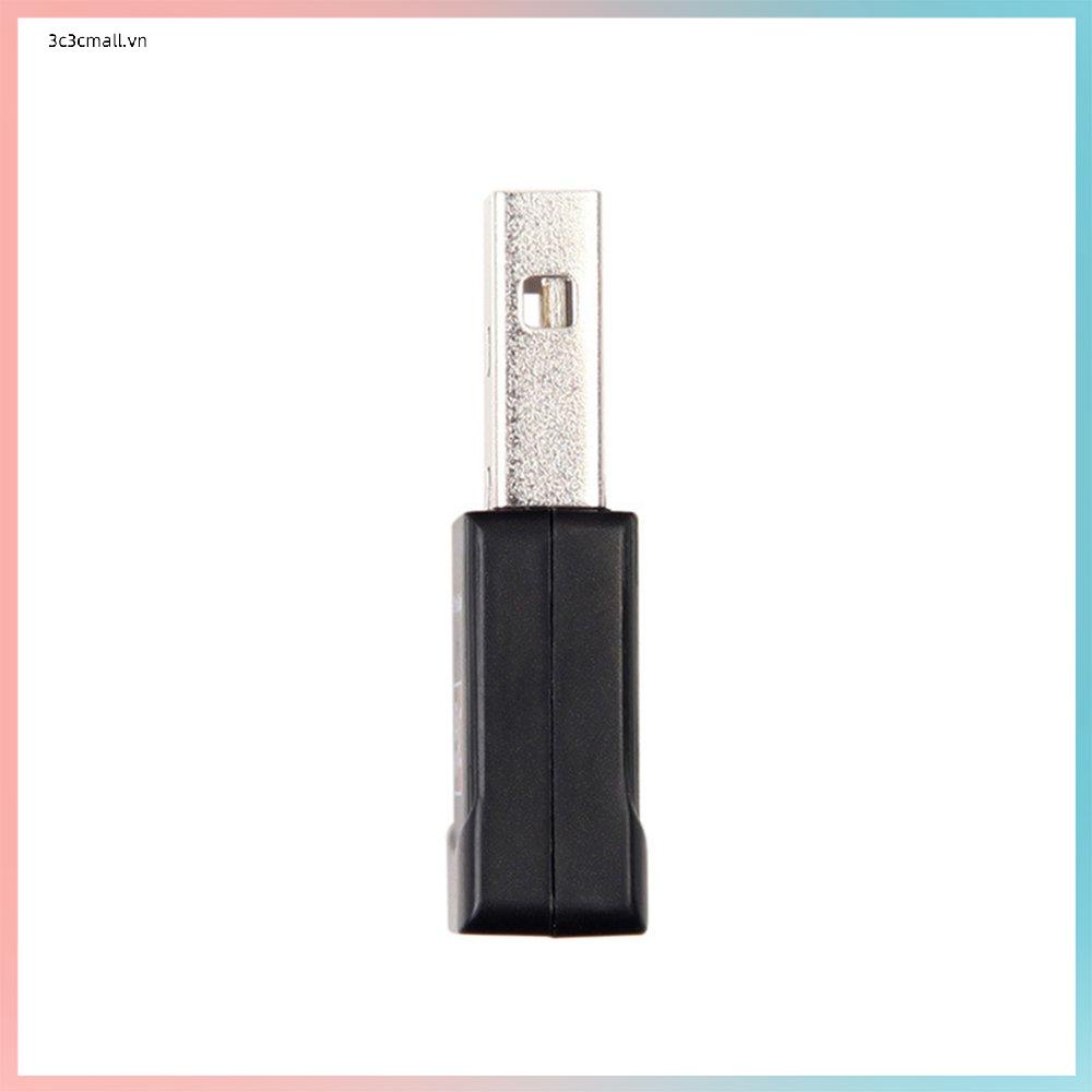 ✨chất lượng cao✨AC600M Mini 600Mbps 2.4G/5G Dual Band Wireless USB Adapter WiFi Dongle