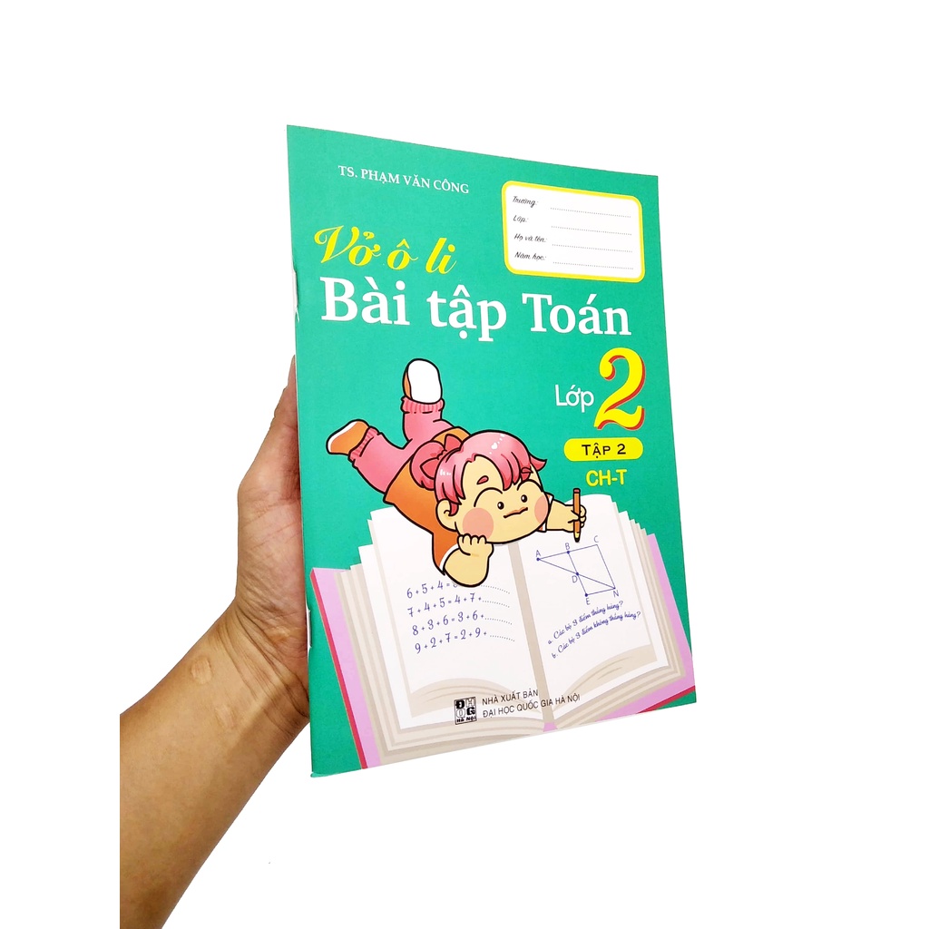 Sách Vở Ô Li Bài Tập Toán Lớp 2 - Tập 2