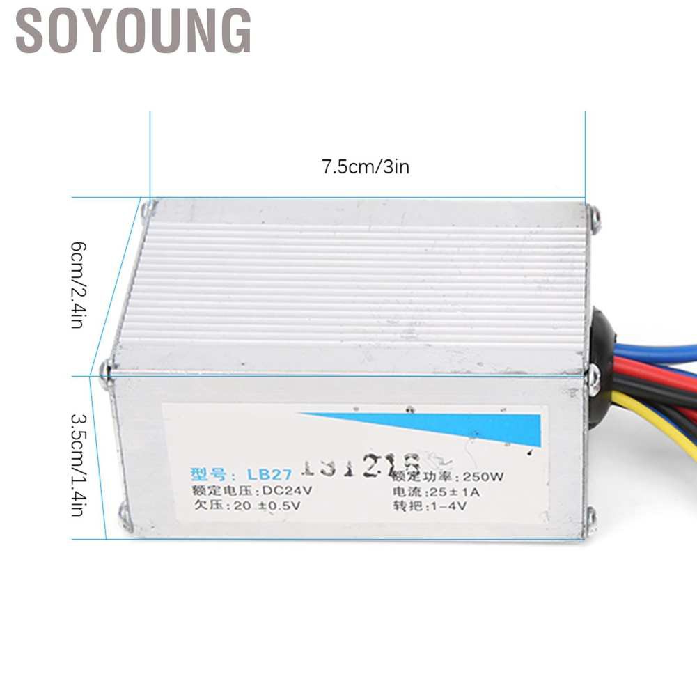 Bộ Điều Khiển Tốc Độ Tay Lái 24v E 250w Cho Xe Đạp Điện