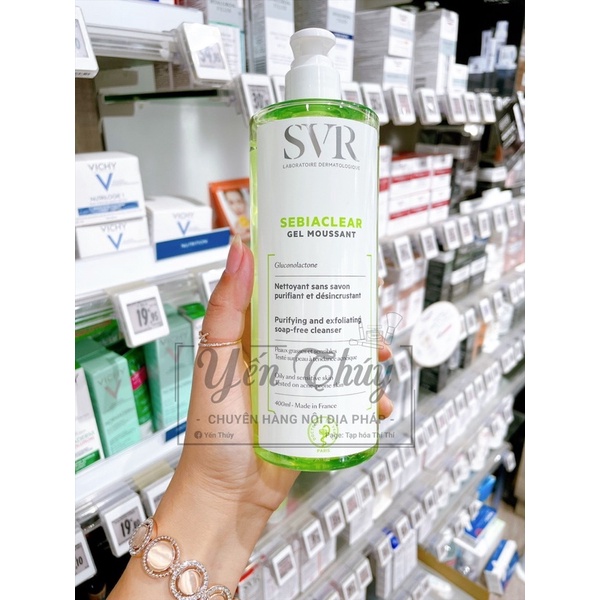 Sữa rửa mặt Gel Moussant S.V.R