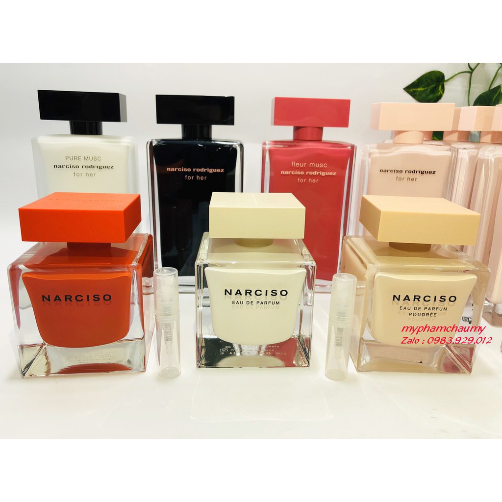 Nước hoa Narciso Rodriguez những mùi 2ml 22 6