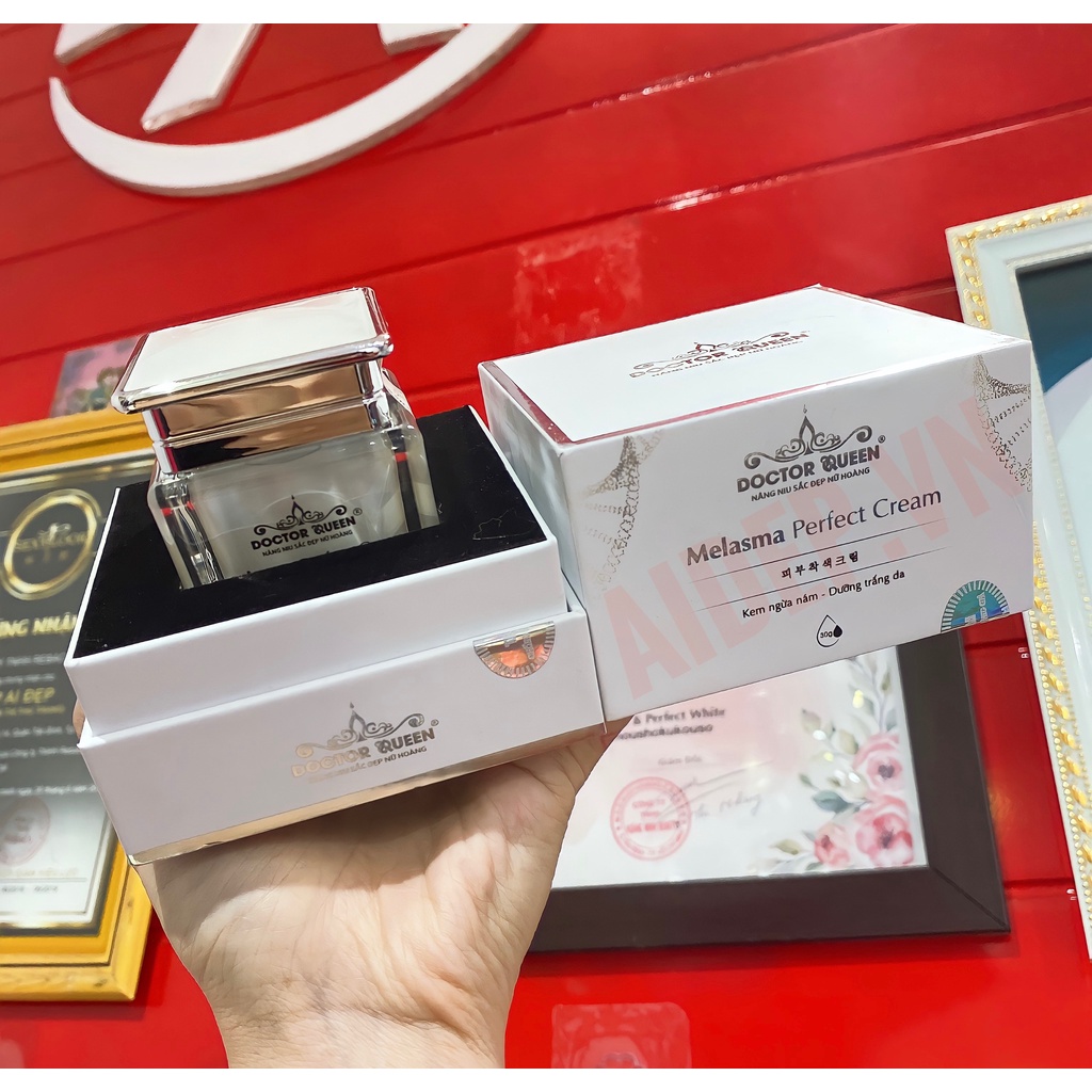 Kem Thâm Nám Tàn Nhang Doctor Queen Melasma Perfect Cream Mẫu Mới