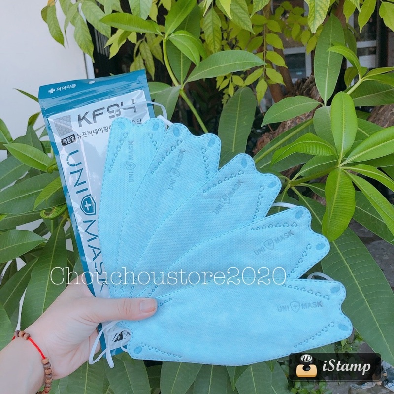 50 Chiếc Khẩu Trang KF94 UNI Mask Kháng Khuẩn, Ngừa Bụi Chính Hãng Dành Cho Nam Nữ-Ảnh Thật Shop Chụp
