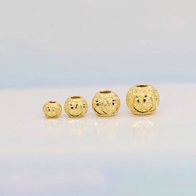 CHUYÊN SỈ  Charm bi cát bạc, bi cát 8mm hàng siêu đẹp - Bạc tốt loại 1, PH182