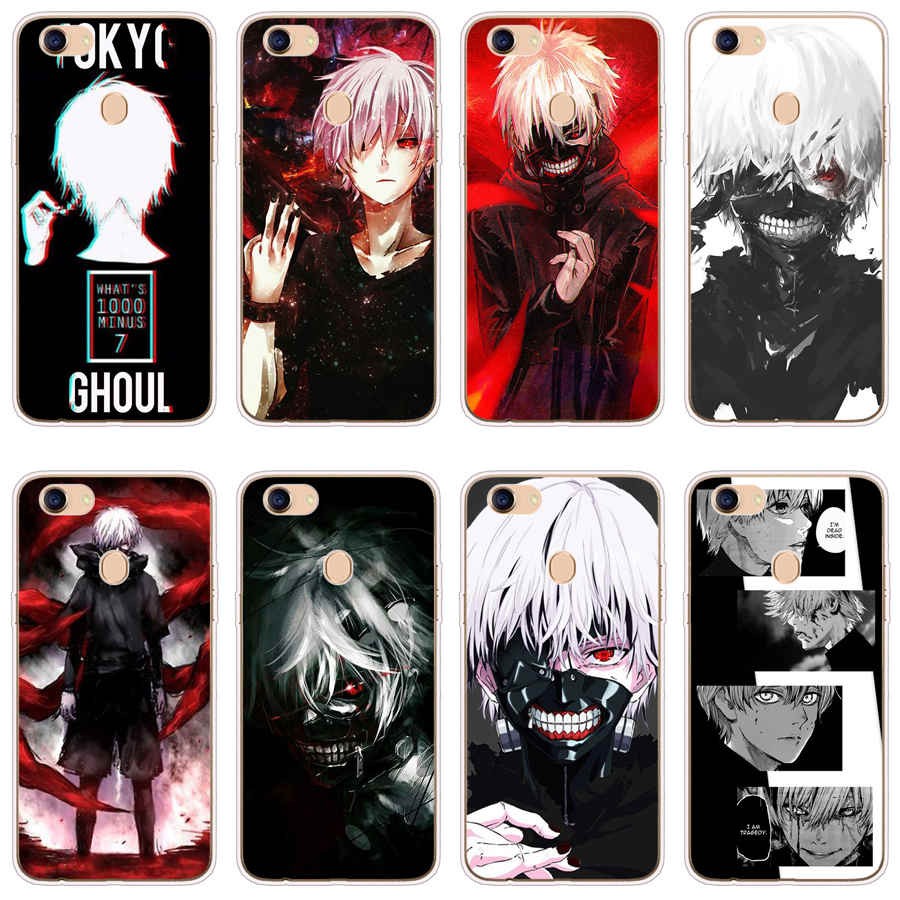 Ốp Lưng Điện Thoại Bằng Silicone Tpu Mềm Hình Tokyo Ghoul Cho Oppo A39 / A57 / Reno / 2 / A12 / A83 / F5 / F7 / A73