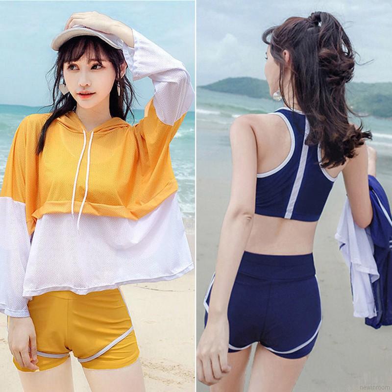 Set Đồ Bơi Dài Tay Cho Nữ | BigBuy360 - bigbuy360.vn