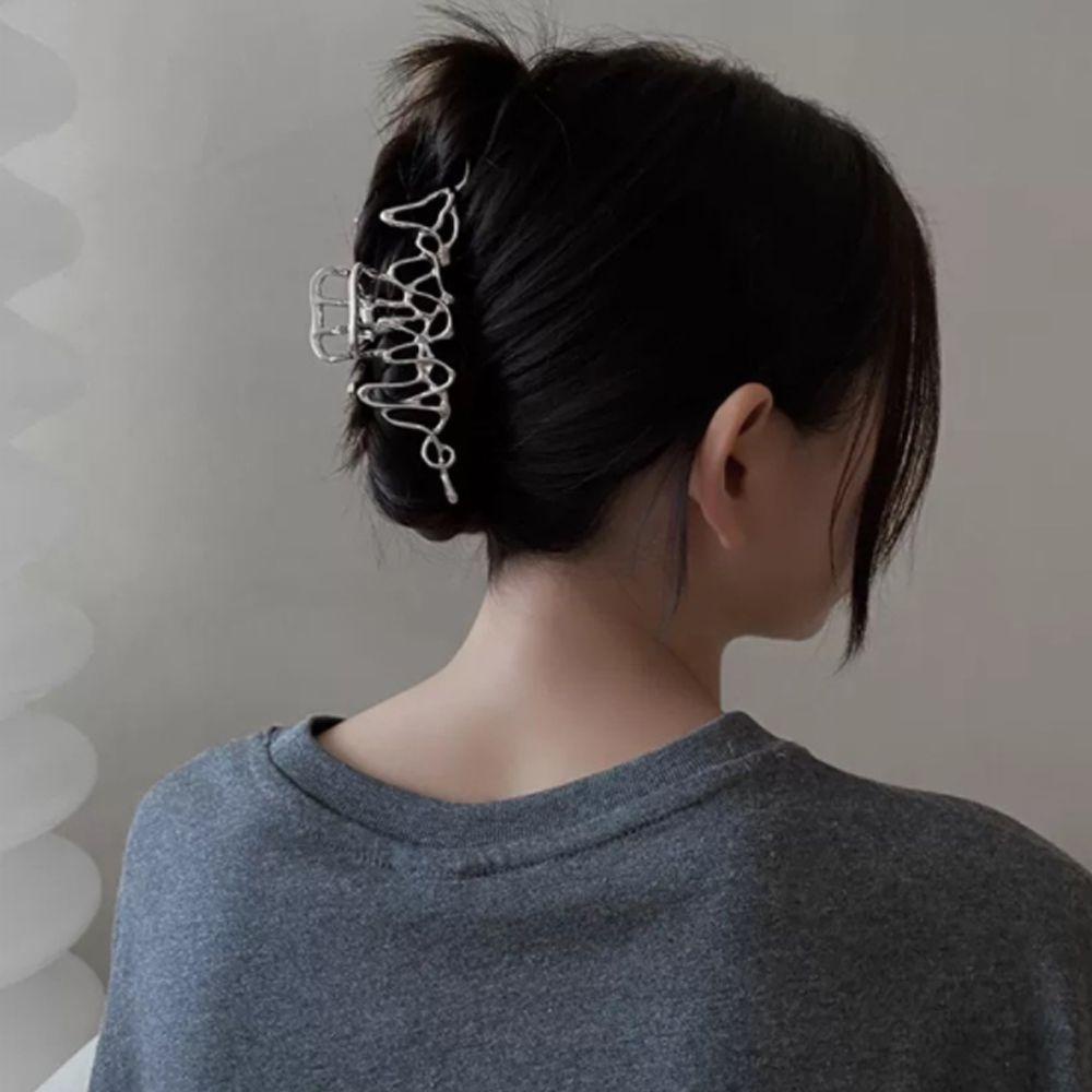 BORAG Kẹp Tóc Dạng Lỏng Bằng Kim Loại Thời Trang