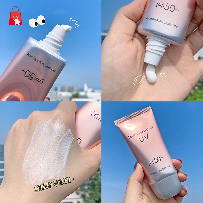 [Chính Hãng] Kem Chống Nắng Nâng Tone Da Sun TreatMent SPF 50+++ Không Bết Rít