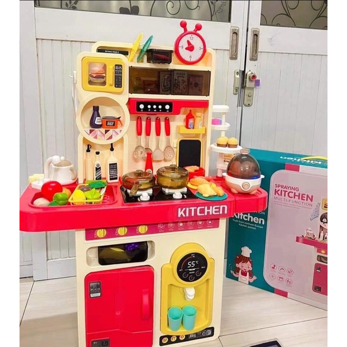 Bộ đồ chơi nấu ăn cao cấp cho bé 99, 93 cm  có hấp trứng