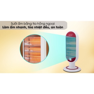 Sưởi điện hồng ngoại sunhouse shd7022