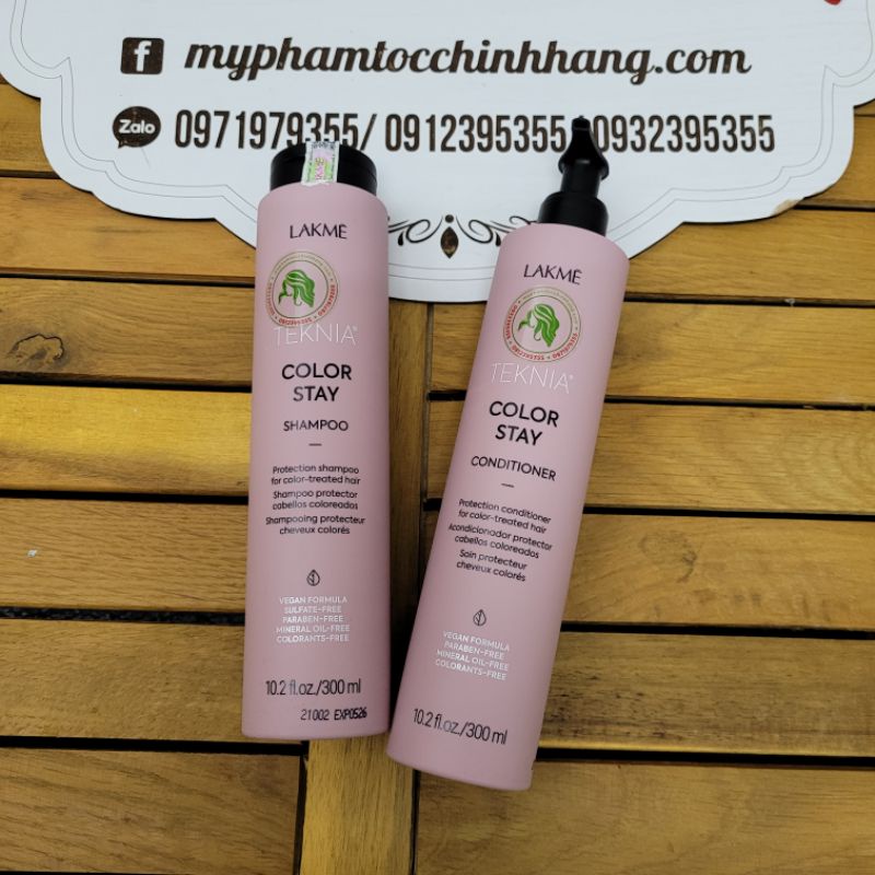 Dầu gội xả giữ màu tóc nhuộm Lakme teknia color stay 300ml