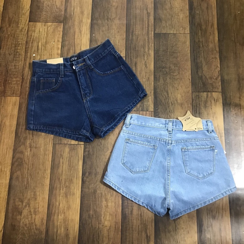 QUẦN SHORT JEAN NỮ TRƠN 2 MÀU HÌNH CHỤP THẬT | BigBuy360 - bigbuy360.vn