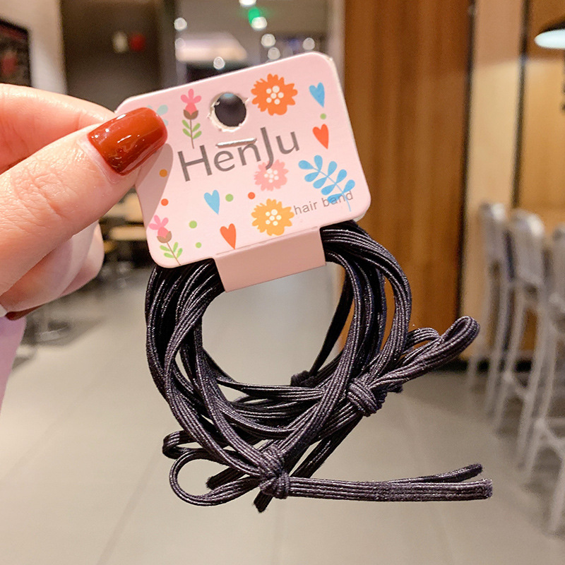 Dây Buộc Tóc Cao Su Kiểu Hàn Quốc Đơn Giản Xinh Xắn